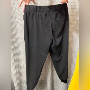 Black petite medium jogger scrub bottoms